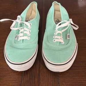 Vans Mint Green Sneakers